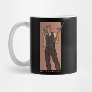 Cat Sphynx Gangsta Mug